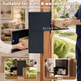 Meals Parcel Box STICCIO Through the Wall Package Delivery Box, Lockable Parcel Drop Box ...