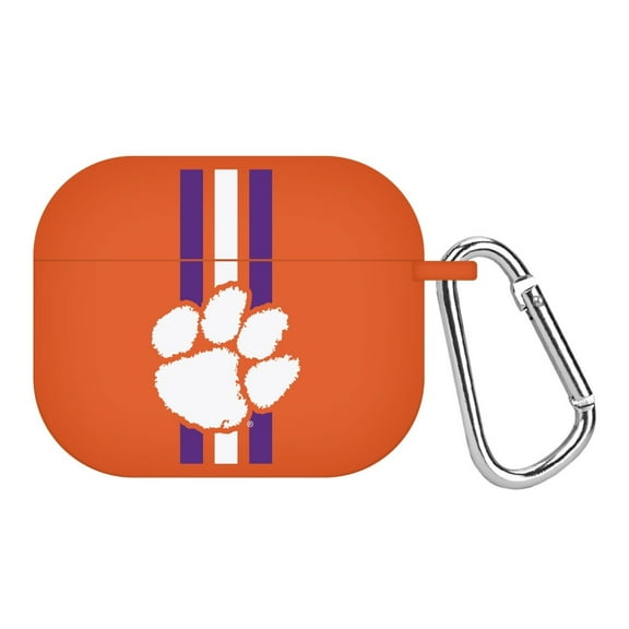 Clemson Tigers HD Case Cover Compatible with Apple AirPods Gen 3 (Stripes) by Affinity Bands