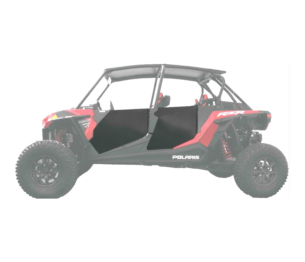 DragonFire UTV Door Kit for RZR Black 4 Door (07-1802)