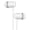 white, variant on Earphones In Ear Headphones With Microphone 3.5mm Wired Earbuds For Ios And Android Smartphones Laptops Mp3 Gaming Walkman,white