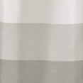 thumbnail image 2 of Exclusive Home Chateau Striped Faux Silk 54 x 96" Paire de Rideaux de Fenêtre, Gris, 2 of 6