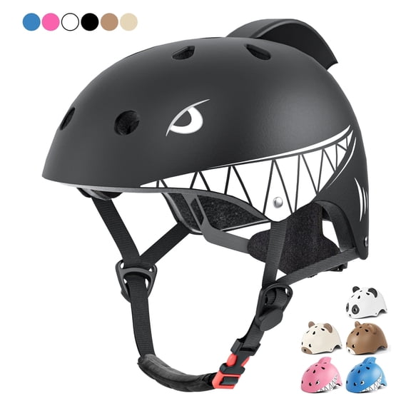 XJD Toddler Kids Bike Helmet Lightweight Children Shark Bicycle Helmet for Boys and Girls Age 1-5 for Multi-Sport Scooter Cycling Skating