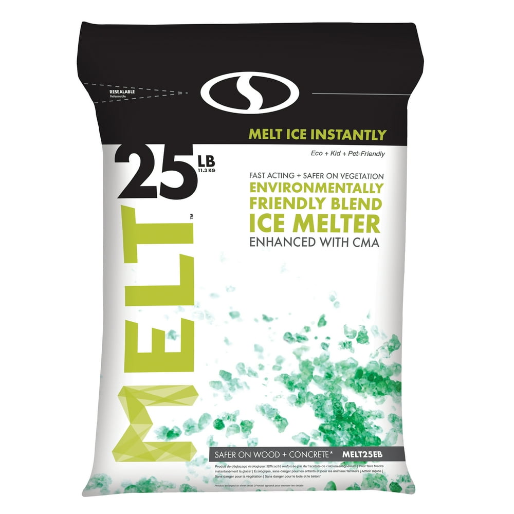 Snow Joe MELT Premium EnvironmentallyFriendly Blend Ice Melter w/ CMA