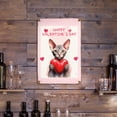 thumbnail image 3 of Happy Valentine's Day Sphynx Brings Love Heart Vertical Metal Aluminum Sign Cat Lover Kitten Owner Gifts Idea Wall Art Home Decor - 02028, 3 of 5