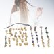 thumbnail image 1 of Conjunto de Accesorios de Cabello Trenzado, Anillos de Trenza de Cabello Fácil de Usar Hermosa Práctica para Bodas para Mujeres, 1 of 7