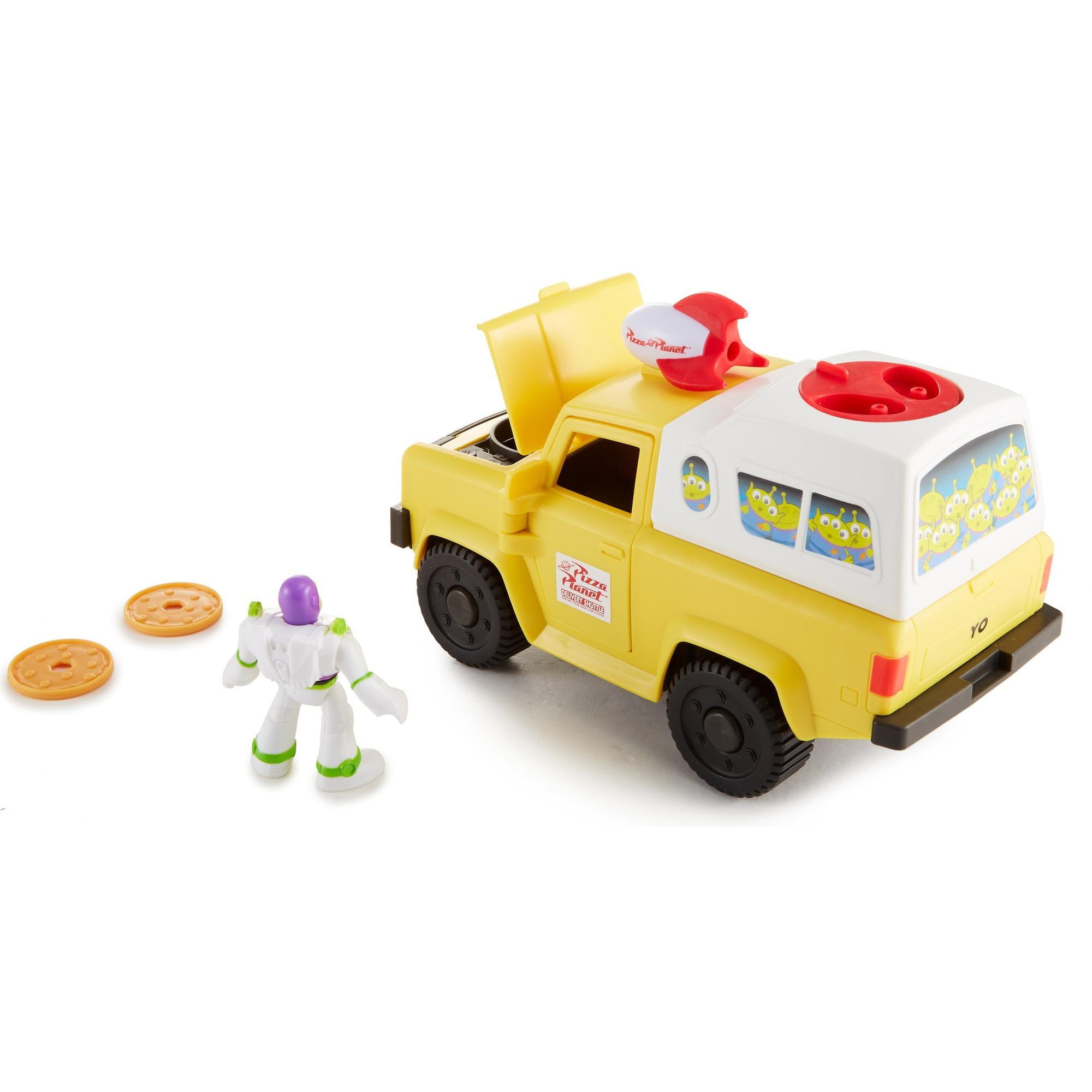 imaginext toy story buzz lightyear and pizza planet truck