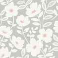 thumbnail image 3 of Brewster Bergman Mustard Scandi Flower Paste The Wall Non Woven Wallpaper, 20.5-in by 33-ft, 56.4 sq. ft., 3 of 13