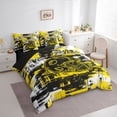 thumbnail image 2 of Erosebridal American Football 7 Pieces Comforter Sets Pittsburgh Bedding Set for All Season Twin Size Gifts for Football Fans Football City Bed in a Bag with Comforter, 2 of 5