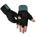thumbnail image 4 of Gants d'Entraînement Absorbant les Chocs Antidérapants Sans Doigts Gants de Musculation, 4 of 10