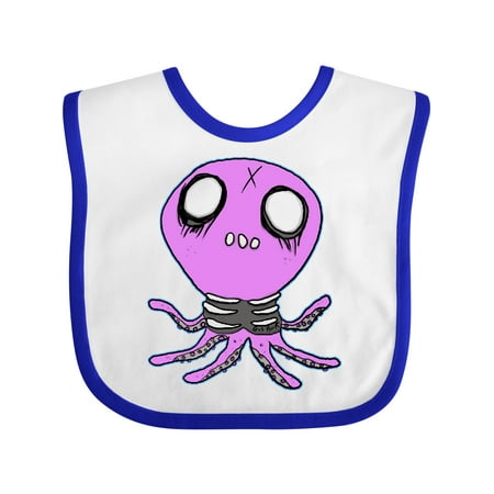 

Inktastic Death Metal Octopus Gift Baby Boy or Baby Girl Bib