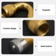 thumbnail image 3 of IDEANATEGRATE 2Ud Extensor En Ángulo De 45 Grados Para De Neumáticos En Material Cobre Dorado, 3 of 7