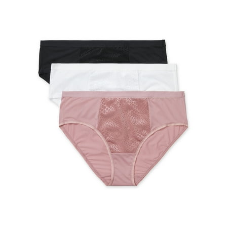 Blissful Benefits by Warner's&reg; Women's Tummy Smoothing Hipster Panties, 3-Pack