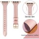 thumbnail image 3 of Correa compatible con Apple Watch de 38 mm, 40 mm, 42 mm y 44 mm para mujer, correa delgada de cuero genuino de repuesto para iWatch SE Series 6 5 4 3 2 1, 3 of 7