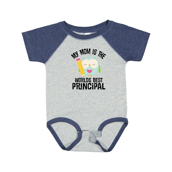Inktastic School Principal Mom Boys or Girls Baby Bodysuit