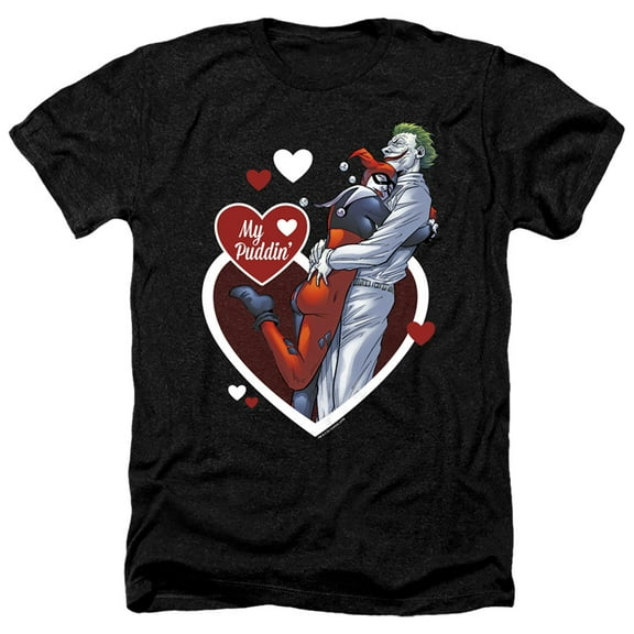 Batman - My Puddin - Heather Short Sleeve Shirt - Small