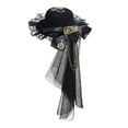 thumbnail image 3 of Sombrero Steampunk Mini Yinane Pinza para el pelo Engranajes de Metal y Cadena, 3 of 8