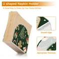 thumbnail image 5 of Yayeee Napkin Holder for Table Set of 2 Kitchen Paper Tissue Organization, Christmas Gift Pattern, 5 of 8
