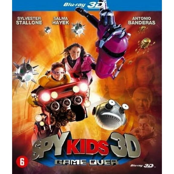 Spy Kids 3: Game Over 3D (2003) (3D) [ Blu-Ray, Reg.A/B/C Import - Netherlands ]