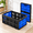 2 Pack, variant on Collapsible Stackable Storage Crates 2 Pack, 49L Each, 22.99 x 17.01 x 5.98 Inches