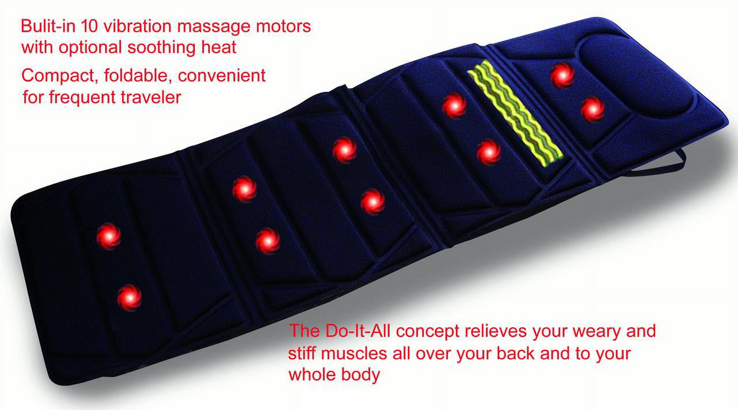 Carepeutic Luxury Comfort Full Body Massage Mat – Carepeutic Outlet