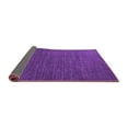 thumbnail image 2 of Ahgly Company Indoor Rectangle Solid Purple Modern Area Rugs, 3' x 5', 2 of 4