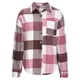 thumbnail image 4 of ICHUANYI Liquidación Chaquetas informales con cuello vuelto y estampado a cuadros de manga completa para mujer ICHUANYI WER202308257454, 4 of 6
