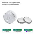 thumbnail image 3 of Unique Bargains 12Pcs Bright LED Tea Light, Purple Waterproof Flameless Candles Color Change Party Wedding Festivals Decor, 3 of 7