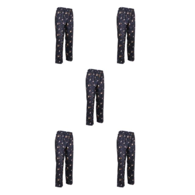 Wosthever Pantalones de Chef Uniforme Cargo Pantalones Baggy Pantalones de Trabajo de Cocina XL Helado Type2 NO2