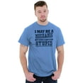 thumbnail image 5 of Mechanic Cant Fix Stupid Rude Honest Men's Graphic T Shirt Tees Brisco Brands M, 5 of 6
