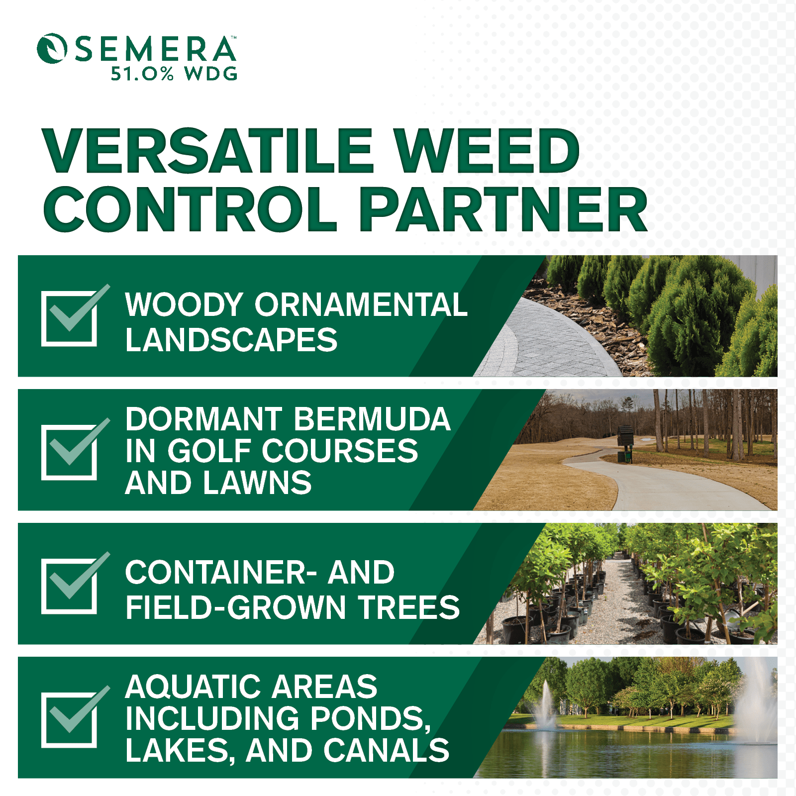 Semera 51.0% WDG Aquatic Herbicide (1 lb)  – Controls Duckweed & Unwanted Vegetation - Flumioxazin 51% by Atticus