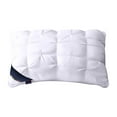 thumbnail image 2 of Ultra Soft Pillow Core - Cervical Support Pillow – Ergonomic Firm Orthopedic Neck Pillow for Pain Relief, Back and Side Sleepers 18.89X 29.13IN White, 2 of 6