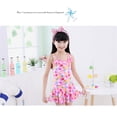thumbnail image 4 of Maillot de Bain Style Robe Princesse pour Filles Impression Mignonne pour Source Chaude Natation Jaune L, 4 of 6