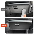 thumbnail image 3 of Car Passenger Side Toolbox Kick Guard with Crocodile Pattern for 2010-2014 Infiniti G25 G37 Left Drive, Black, 3 of 8