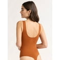 thumbnail image 3 of Joyspun Women's Everyday Seamless Bodysuit, Sizes S-3XL, 3 of 4