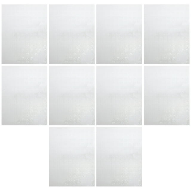 Shisuyan Film de Couverture de Protection Photo Films Décoratifs Transparent Pet 10Ensemble 11.7x8.3 Po