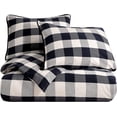 thumbnail image 4 of Hiend Accents Unisex Super King Camille Duvet Set 3 Piece - FB1778DS-SK-BK One Size, 4 of 9