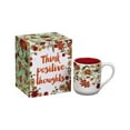 thumbnail image 2 of Evergreen Cypress Home Plock Box & Ceramic Cup, Think Positive Vibes, 2 of 9