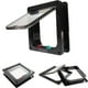 thumbnail image 3 of Wdftyju Mascota Gato Cachorro Suministros para perros Cerradura con cerradura Puerta con solapa segura Negro L Wdftyju 1ms0ma4hm8re8uj9D03, 3 of 6