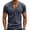 34# Gray, variant on Mens Deep V Neck T Shirts Short Sleeve Casual Tees 2026 Summer Breathable Athletic Basic Tops Slim Fit For Workout Black M
