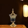 thumbnail image 4 of Miangastore Electric Incense Burner Vintage Ceramic Lidded Desktop Censer Adornment 110V US Plug, 4 of 8