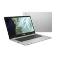 thumbnail image 1 of ASUS CX1400CKA-WS01-CB 14 Pouces HD Celeron N4500 4 Go RAM 64 Go SSD Chrome OS Argent Transparent Remis à Neuf Bon, 1 of 4