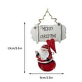 thumbnail image 1 of Ornements de Noël Vintage Suspendus Décorations de Porte Suspendues de Noël Panneaux de Porte d'Entrée Décorations de Noël Panneaux Extérieurs Décorations Intérieures, 1 of 4