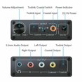 thumbnail image 4 of DAC Converter Digital Optical Coaxial Audio Converte Two Way Switch Audio Adapter, 4 of 8