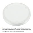 thumbnail image 4 of Unique Bargains Round Ceramic Plant Saucer Flower Drip Tray for Gardening White 6.5", 4 of 5