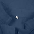 thumbnail image 5 of Conairie Women Linen Shirts Short Sleeve Regular Fit Collar Button Shirts Solid Lightweight Soft Basic Work Tee Vacation Clothes Blue XXL, 5 of 9