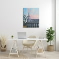 thumbnail image 2 of Stupell Industries Spring Eiffel Tower Balcony Traditional European Architecture, 30 x 40, Design by Allayn Stevens, 2 of 5
