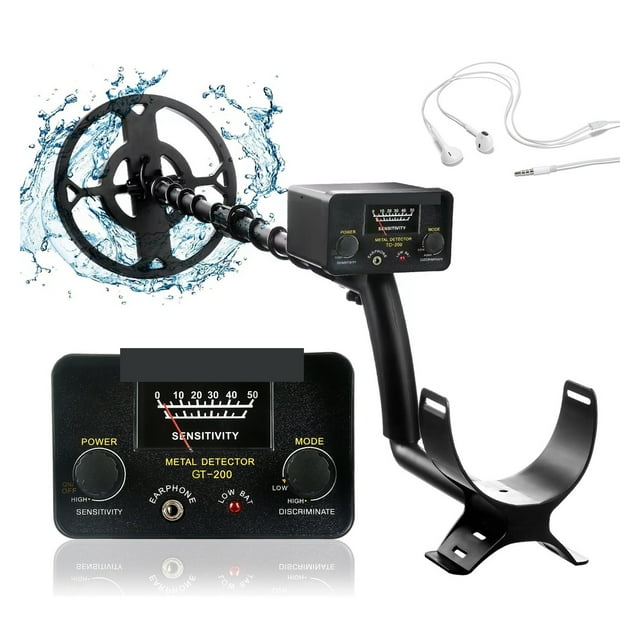 Metal Detector Waterproof Detector De Metales Profesional Pinpointing For Treasure Search Underground Gold Iron ,Easy to Install