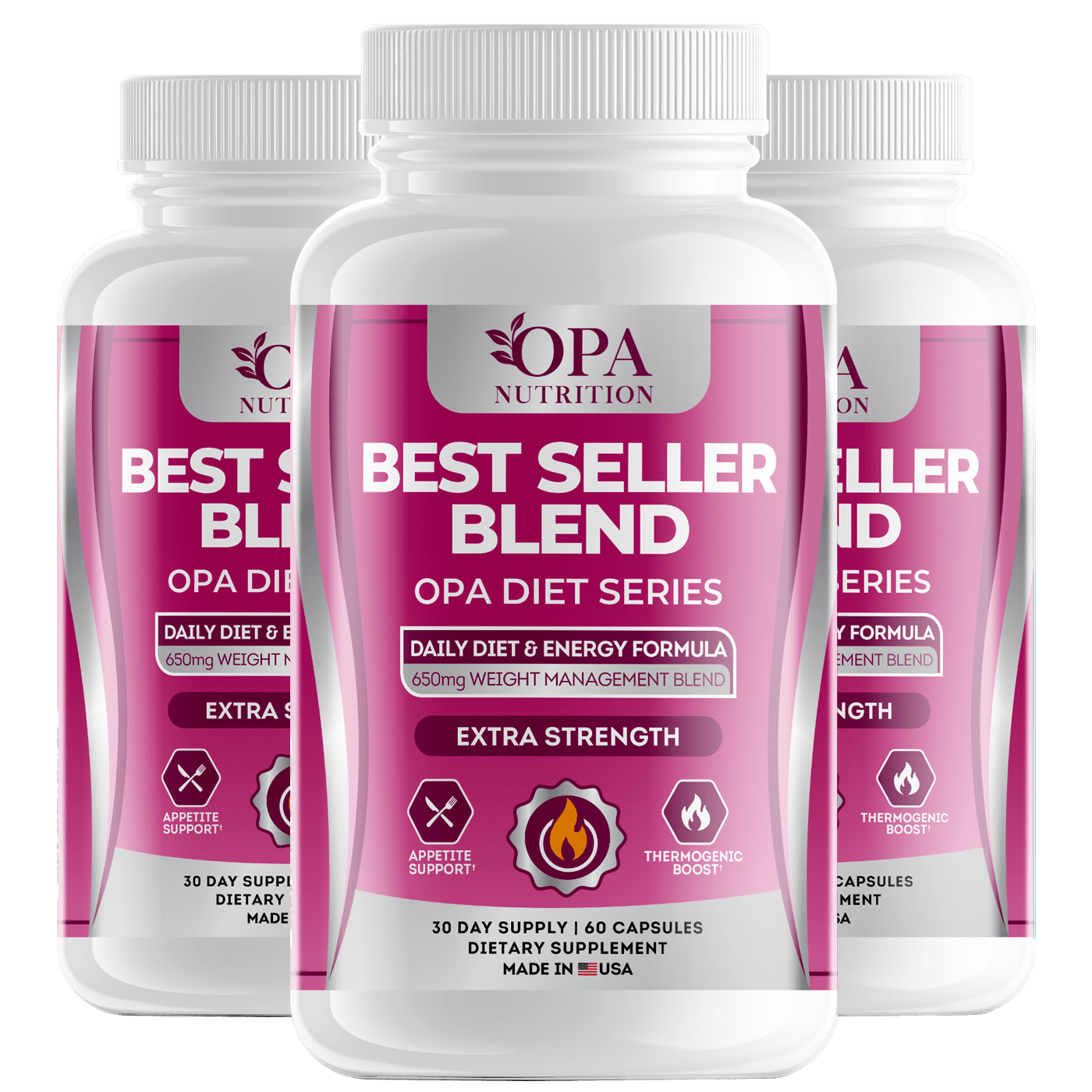 OPA Wellness Supplement Blend – 650 mg, 60 Capsules