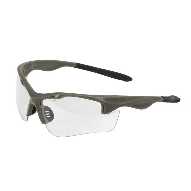 Allen Company Clear Shooting Safety Glasses, Wrap Around Frame
