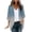 Light Blue-Shirts, variant on Jsaierl 3/4 Length Sleeve Cardigans for Women Summer Open Front Shirts Retro Graphic Ladies Blouses Workout Retro Tunic Tops S-2XL